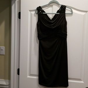 Black formal short dress
